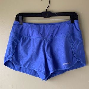 Patagonia Blue Athletic Shorts